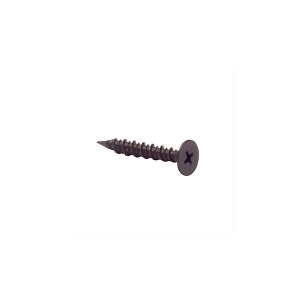 Self-Drilling Screw, 1-5/8 in, Flat Head Phillips Drive